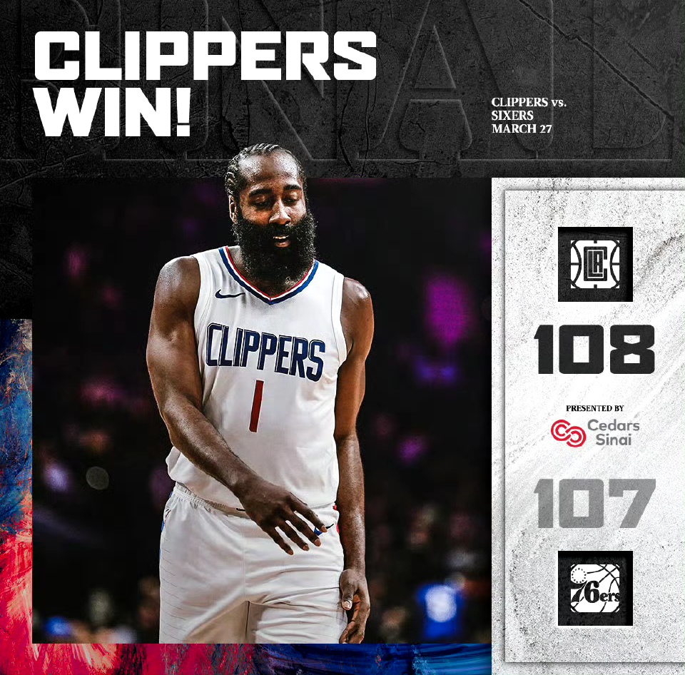 伦纳德缺席又输球，快船遭逆转